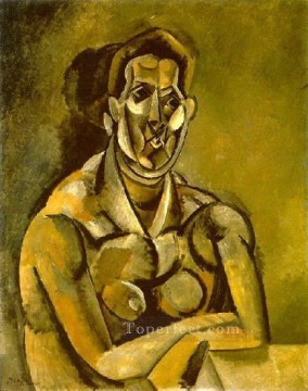 Busto de Mujer Fernande 1909 cubismo Pablo Picasso Pinturas al óleo